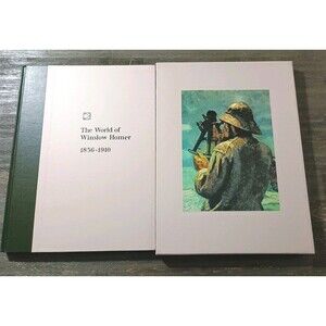 The World Of Winslow Homer 1836-1910 Art Hardcover Book Time Life Slip Cover